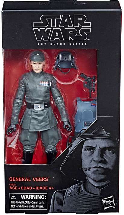 Star Wars The Empire Strikes Back Black Series General Veers Exclusive Action Figure
