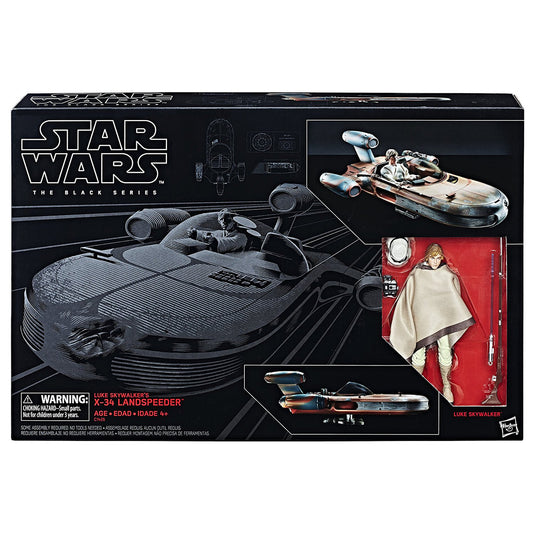 Hasbro Star Wars The Black Series 6 inch Luke Skywalker and Landspeeder #02