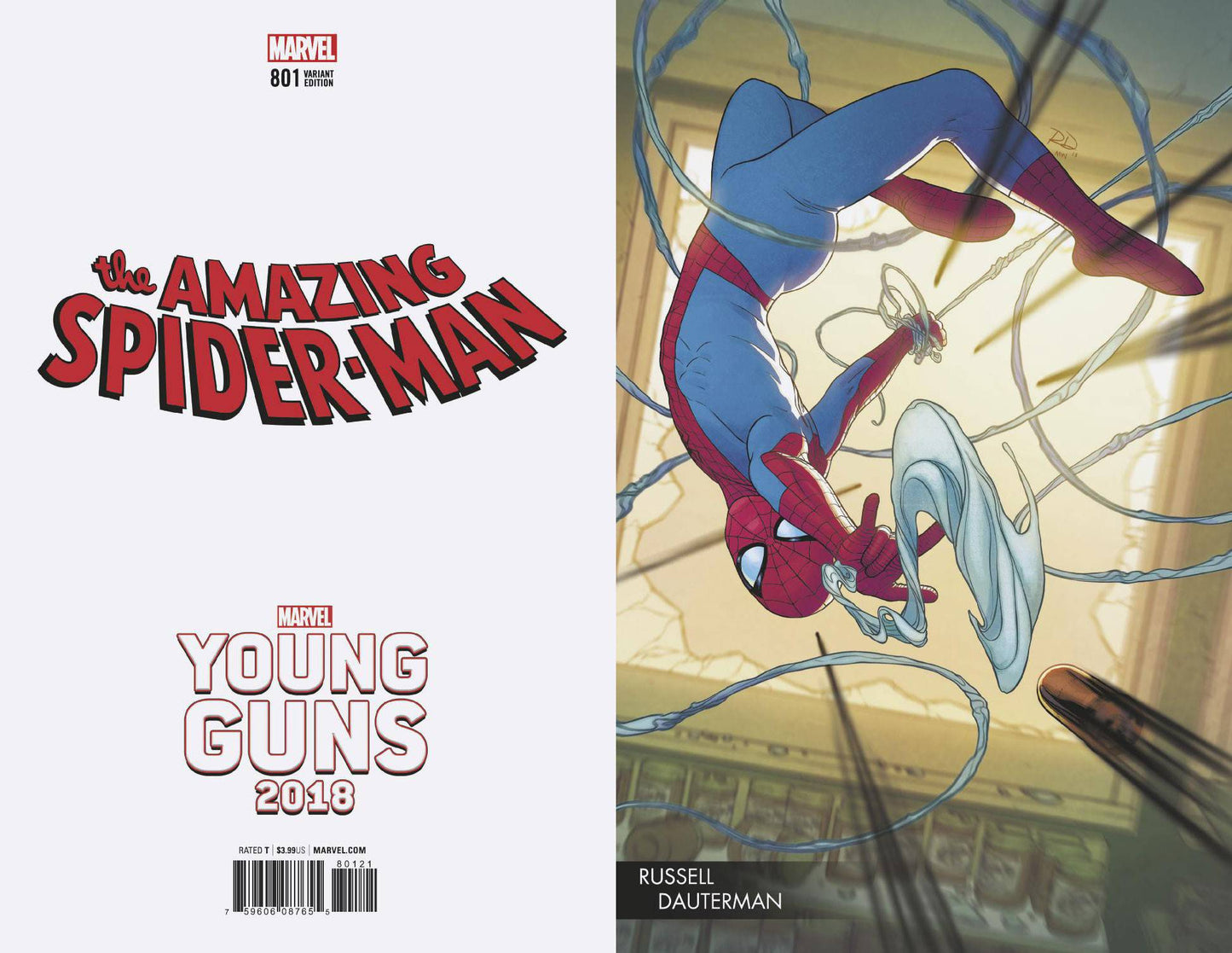 AMAZING SPIDER-MAN #801 DAUTERMAN YOUNG GUNS VAR