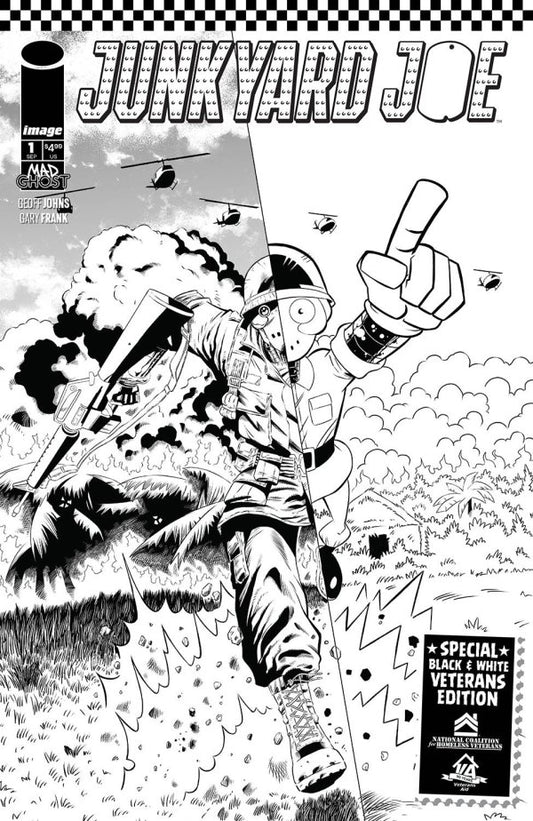 Junkyard Joe: Special Black & White Veterans Edition #1 Cover B