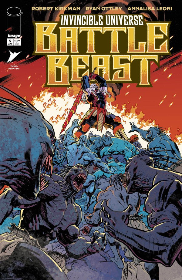 Invincible Universe: Battle Beast #5 3rd Printing Mike Hawthorne