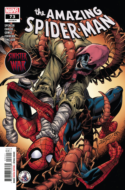 AMAZING SPIDER-MAN #73 SINWAR