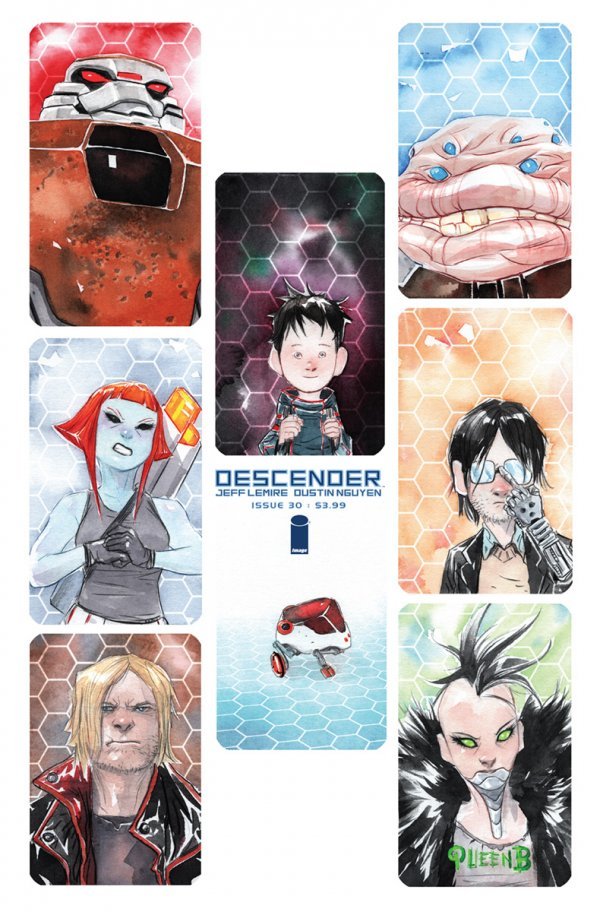 Descender #30 Cover B Lil Robot Variant Nguyen