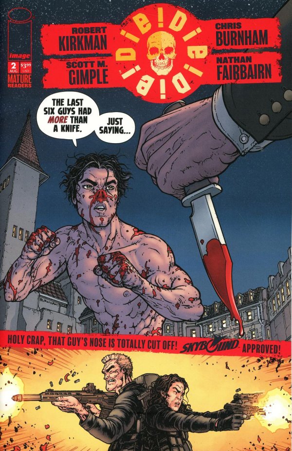 Die! Die! Die! #2 Cover C Knife Bubble
