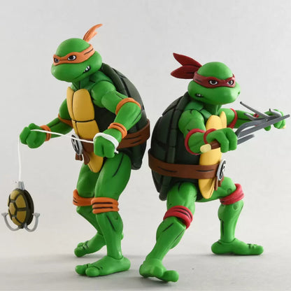 NECA Teenage Mutant Ninja Turtles Raphael and Michelangelo Figure 2 pack