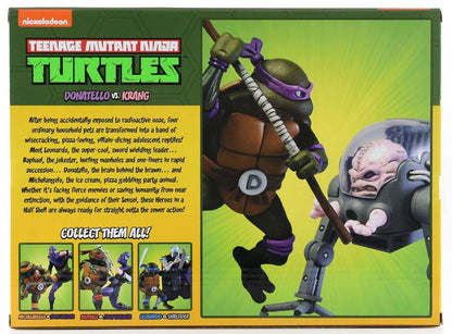 NECA Teenage Mutant Ninja Turtles Donatello & Krang Exclusive Action Figure 2-Pack