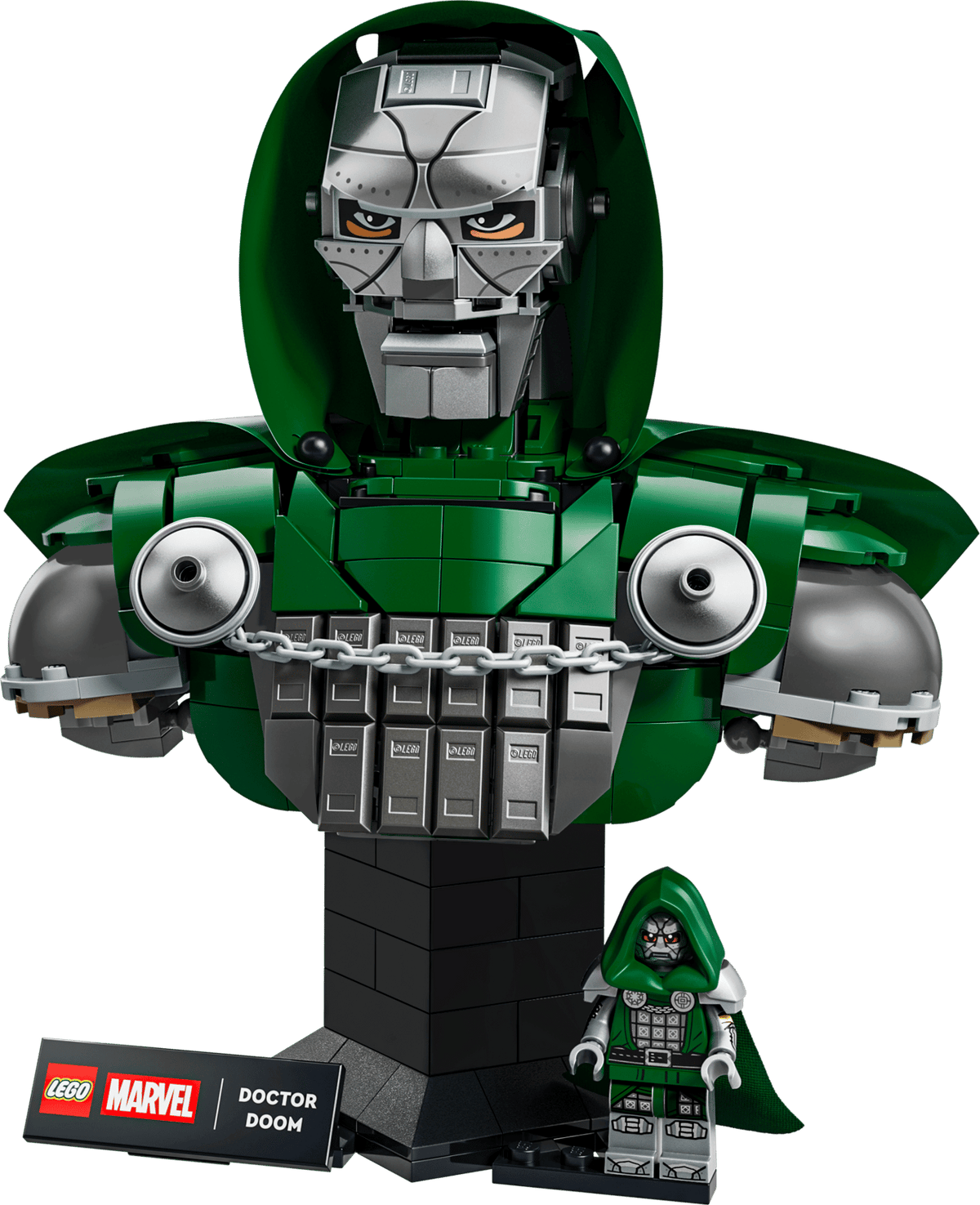 LEGO Doctor Doom Bust