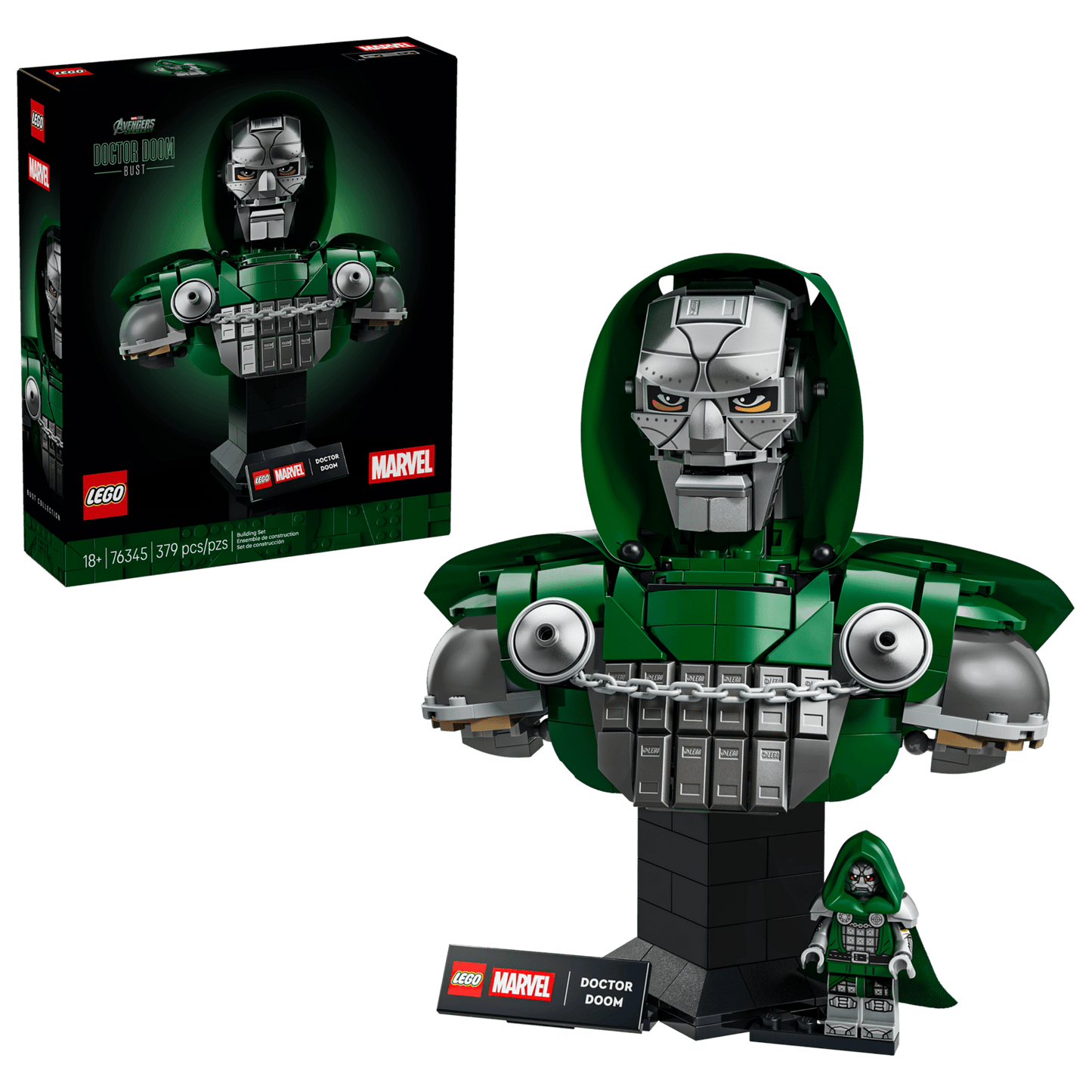 LEGO Doctor Doom Bust