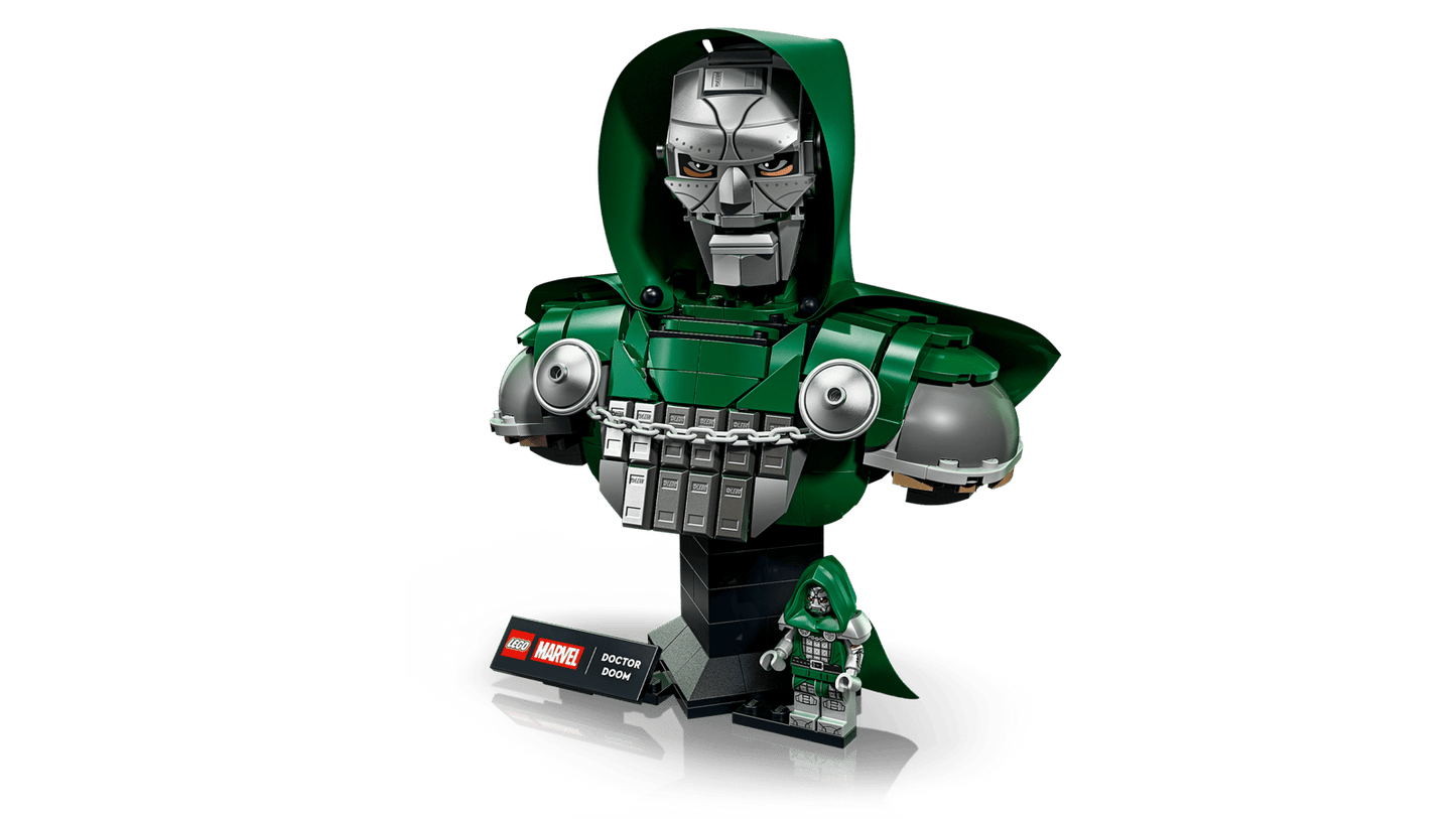 LEGO Doctor Doom Bust