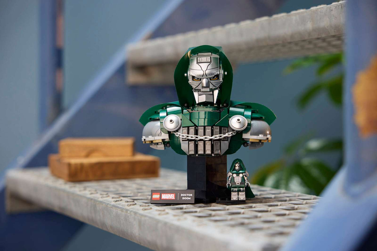 LEGO Doctor Doom Bust