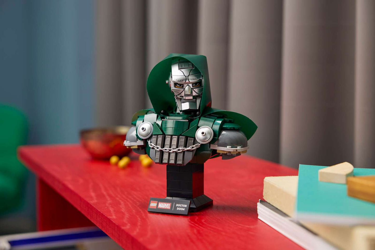 LEGO Doctor Doom Bust