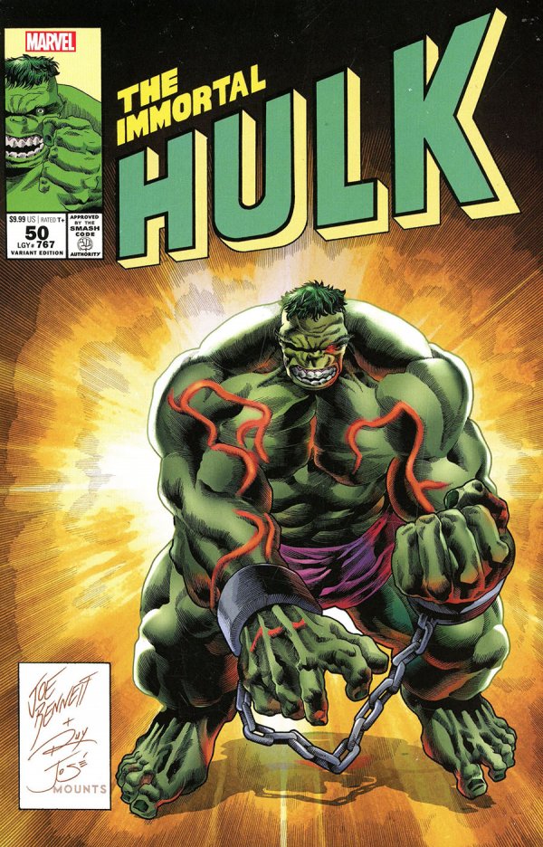The Immortal Hulk #50
Joe Bennett Homage Variant