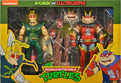 NECA Teenage Mutant Ninja Turtles Bugman & Electrozapper Exclusive Action Figure 2-Pack