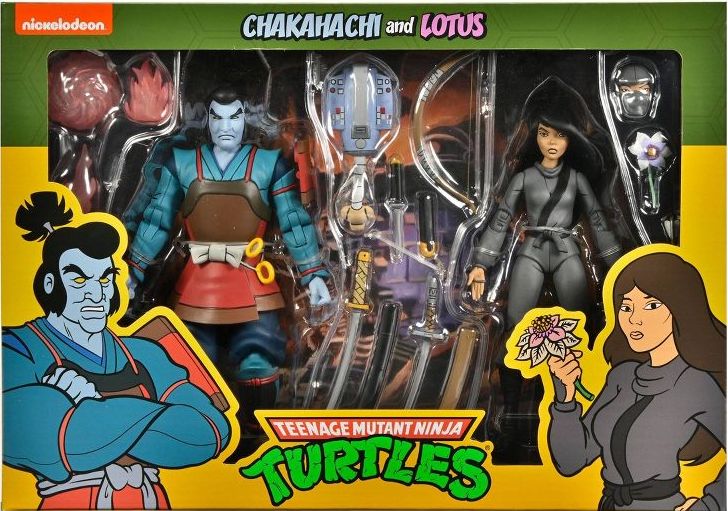 Teenage Mutant Ninja Turtles Chakahachi and Lotus Action Figures 2022 NECA