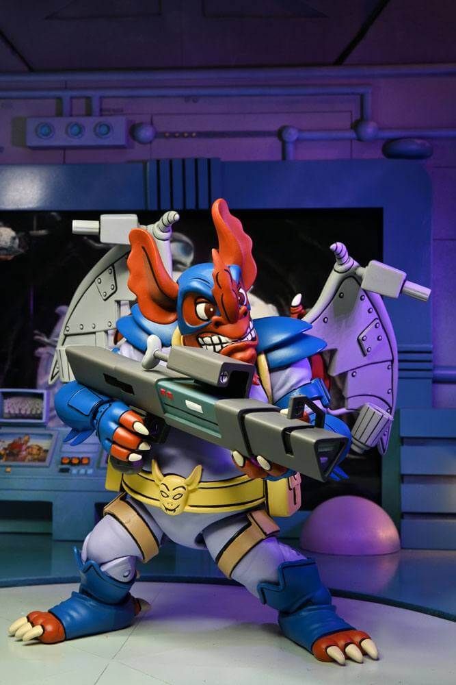 Teenage Mutant Ninja Turtles (Cartoon) - Wingnut and Screwloose 7" Action Figure - 2pk