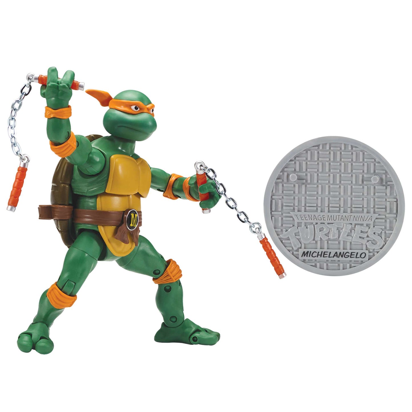 Teenage Mutant Ninja Turtles TMNT Classics Bebop vs. Michelangelo Action Figure 2-Pack