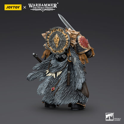 JOYTOY WH 40K SPACE WOLVES PRIMARCH LEMAN RUSS 1/18 AF (Net)
