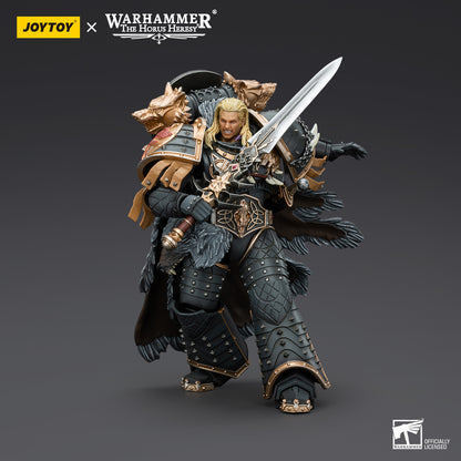 JOYTOY WH 40K SPACE WOLVES PRIMARCH LEMAN RUSS 1/18 AF (Net)