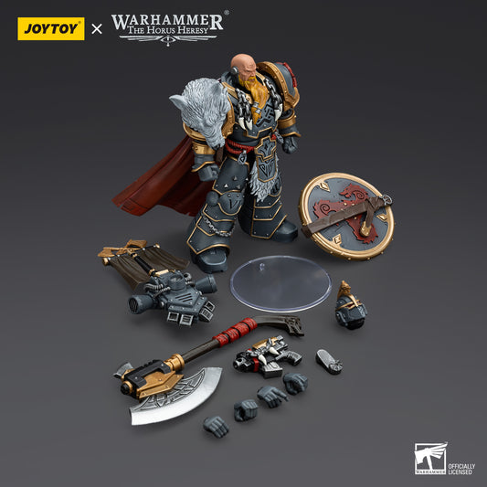 JOYTOY WH 40K SPACE WOLVES PRAETOR POWER AXE 1/18 AF