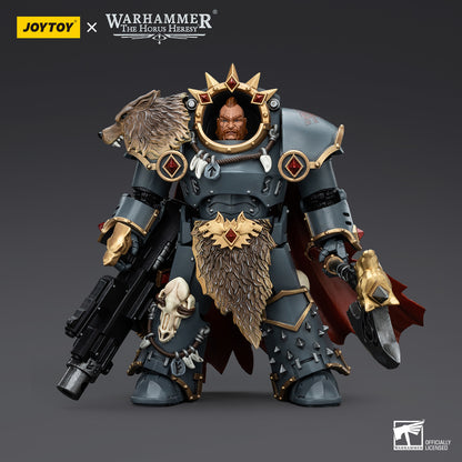 JOYTOY WH 40K SPACE WOLVES HVARL RED-BLADE 1/18 AF