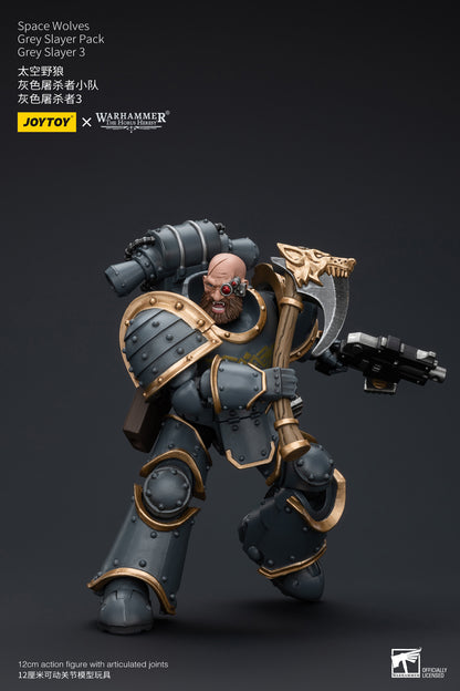JT WH40K SPACE WOLVES GREY SLAYER 3 1/18 AF