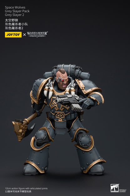 JT WH40K SPACE WOLVES GREY SLAYER 2 1/18 AF