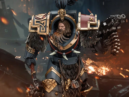 Warhammer: The Horus Heresy Space Wolves Varagyr Wolf Guard Squad Varagyr Terminator 2 1/18 Scale Action Figure