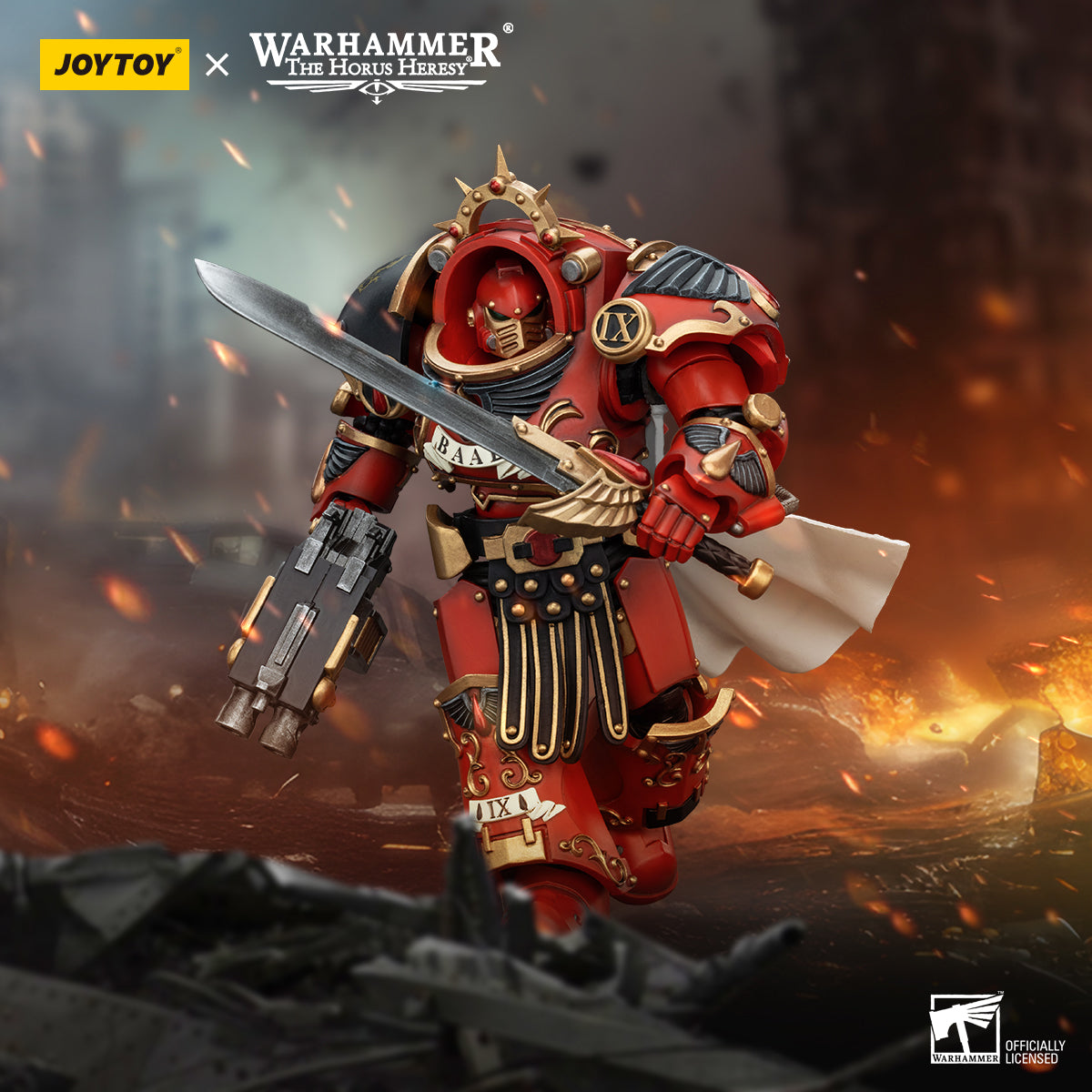 JOYTOY WH 40K BLOOD ANGELS PRAETOR TERMINATOR 1/18 AF
