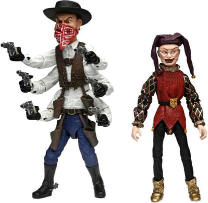 PUPPET MASTERS ULT SIX-SHOOTER & JESTER 2 PK 7IN AF