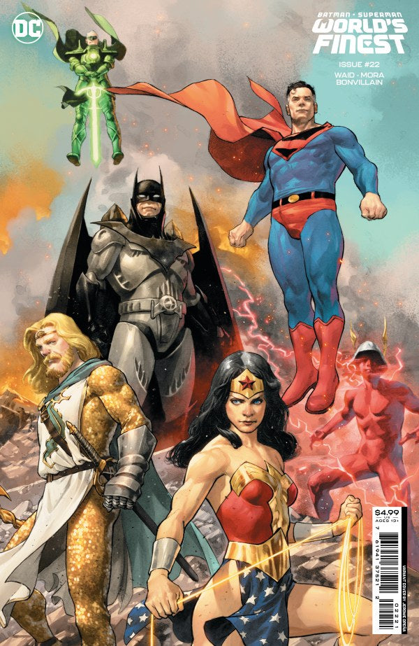 Batman Superman Worlds Finest #22 Cover B Jerome Opena Card Stock Variant