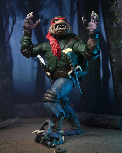 Teenage Mutant Ninja Turtles X Um Ult Raphael Wolfman 7in Action Figure