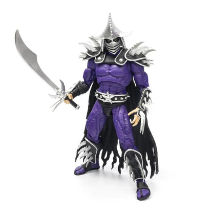 Teenage Mutant Ninja Turtles Bst Axn XL Super Shredder 8in Action Figure And Comic Set