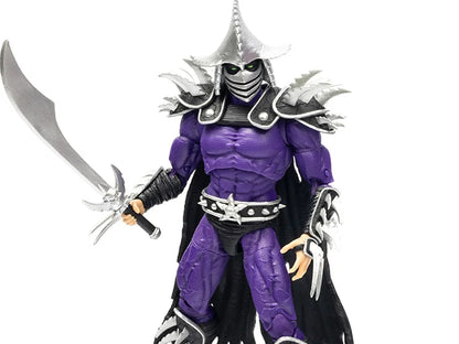 Teenage Mutant Ninja Turtles Bst Axn XL Super Shredder 8in Action Figure And Comic Set
