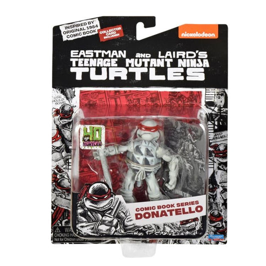 Teenage Mutant Ninja Turtles 4 Inch Action Figure B&W Comic Series - Donatello