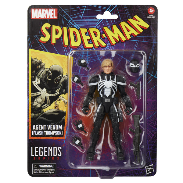 SPIDER-MAN LEGENDS RETRO AGENT VENOM 6IN AF