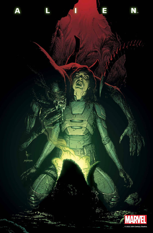 ALIEN #2 GARY FRANK VAR