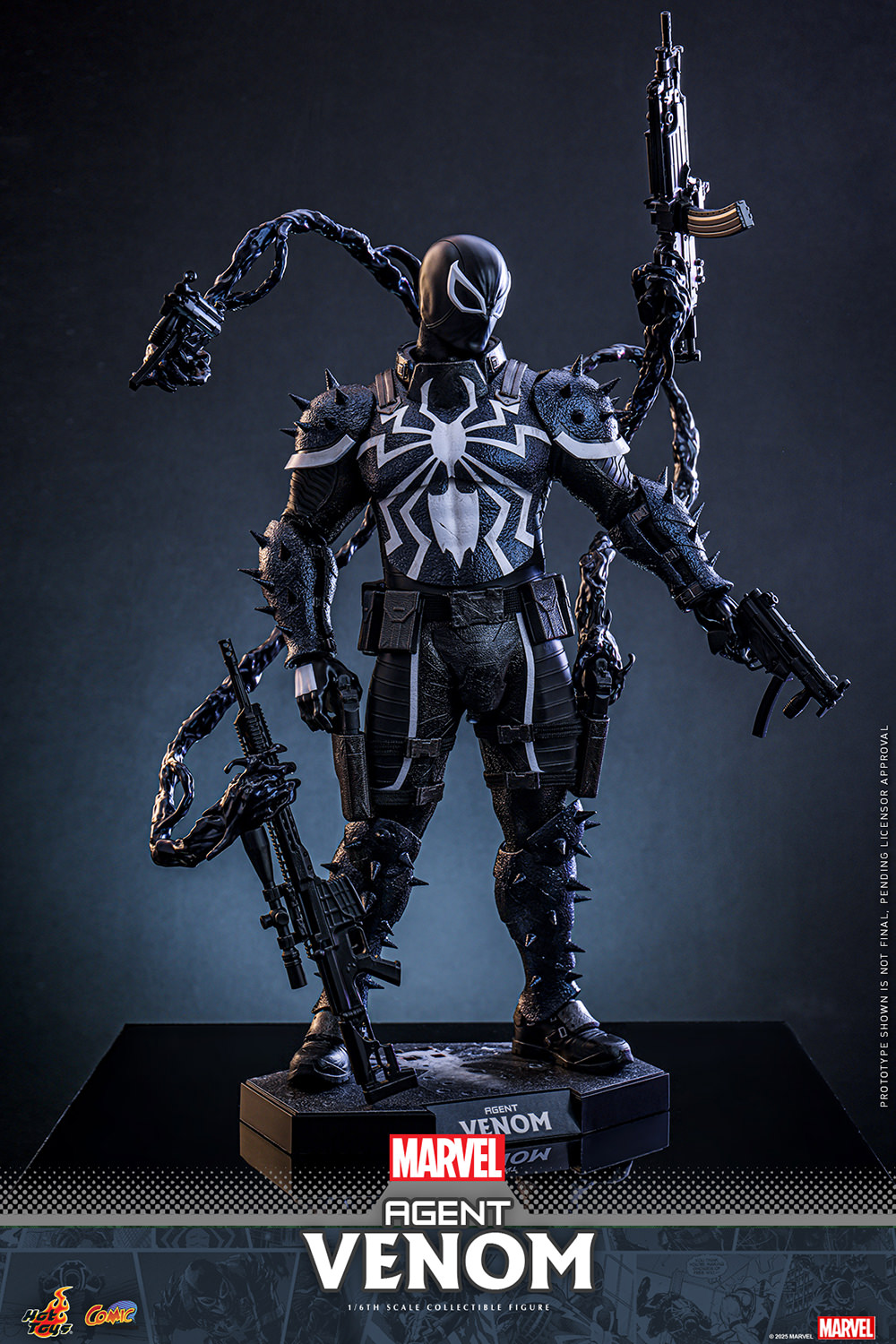 (Pre-Order) Agent Venom Sixth Scale Figure (HOTTOYS)