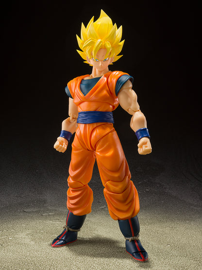 Dbz Super Saiyan Full Power Son Goku S.H.Figuarts Action Figure