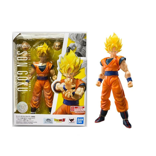 Dbz Super Saiyan Full Power Son Goku S.H.Figuarts Action Figure