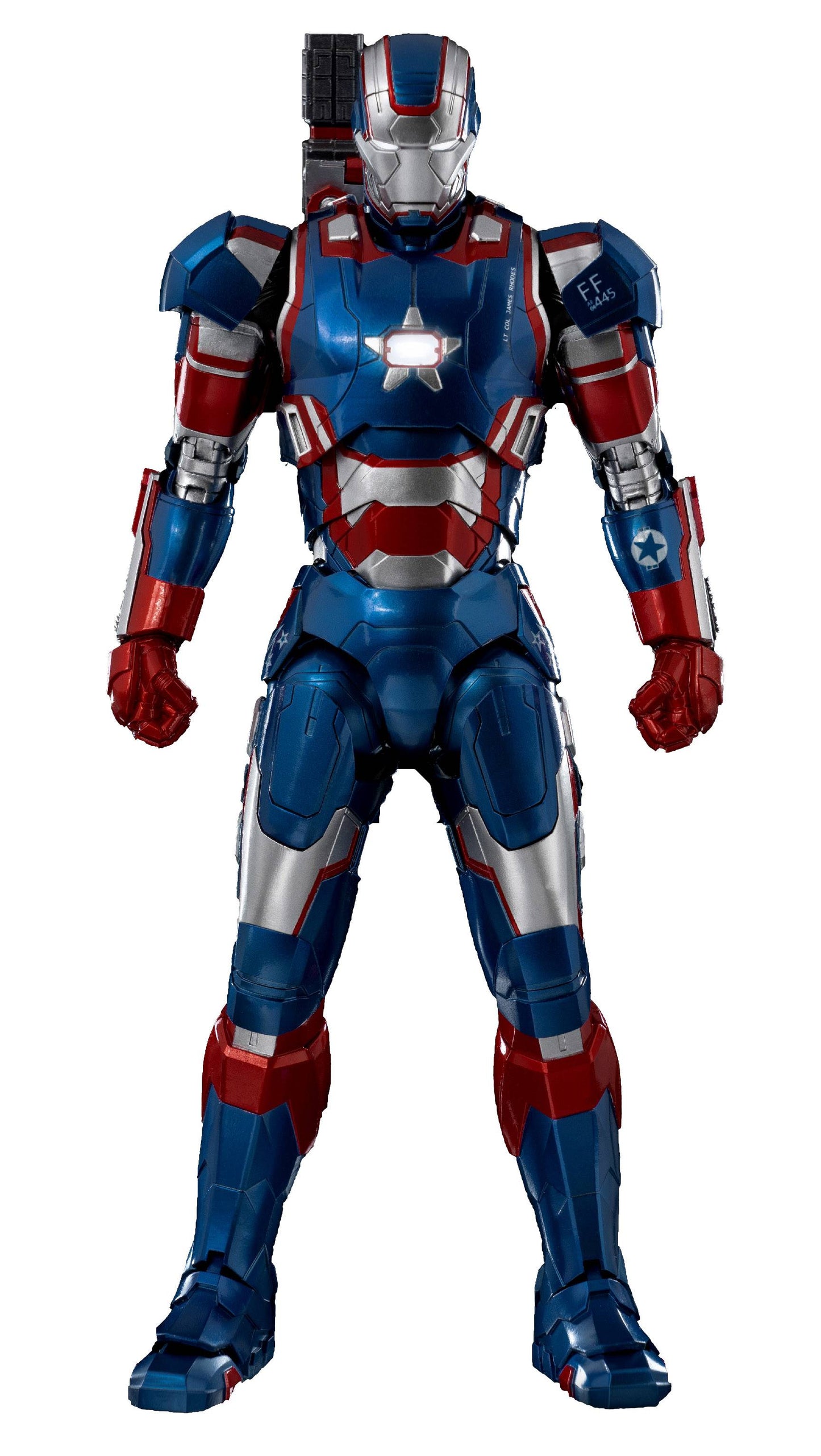 MARVEL INFINITY SAGA IRON PATRIOT DLX 1/12 SCALE AF