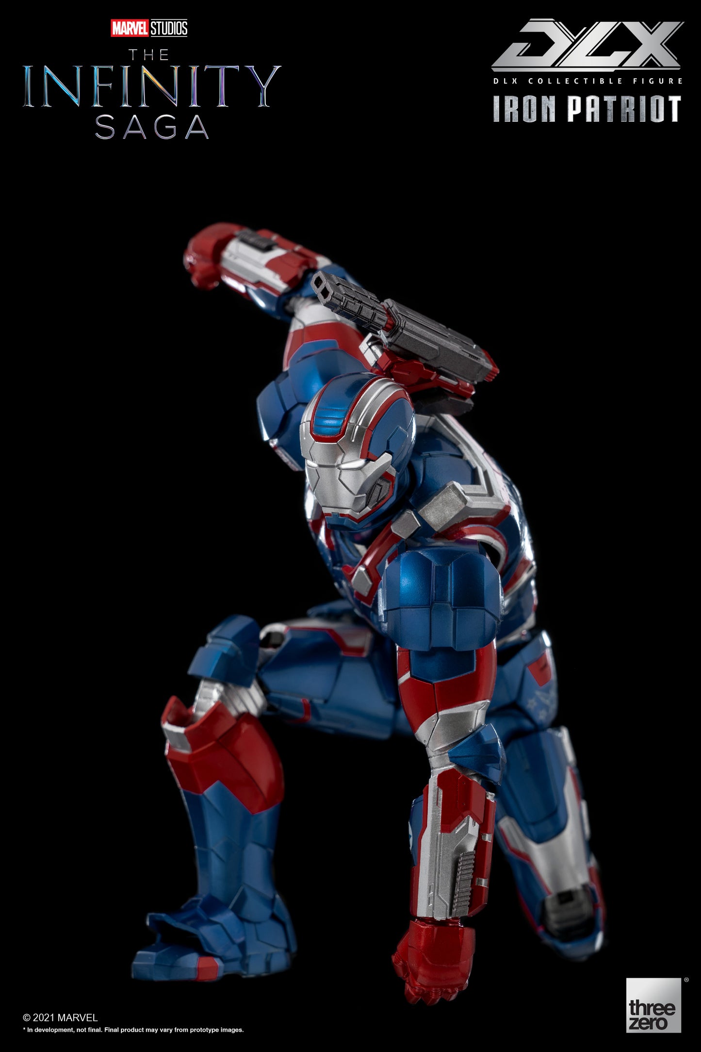 MARVEL INFINITY SAGA IRON PATRIOT DLX 1/12 SCALE AF