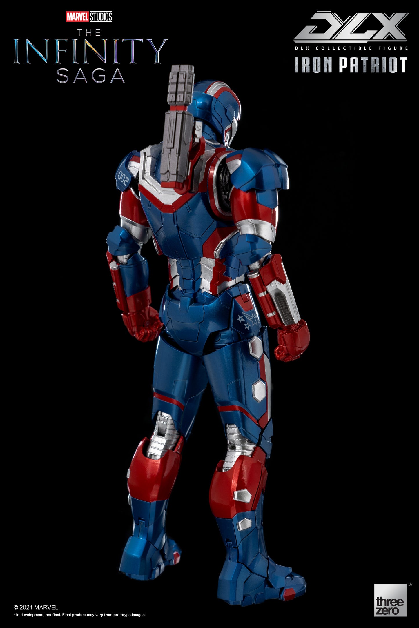 MARVEL INFINITY SAGA IRON PATRIOT DLX 1/12 SCALE AF