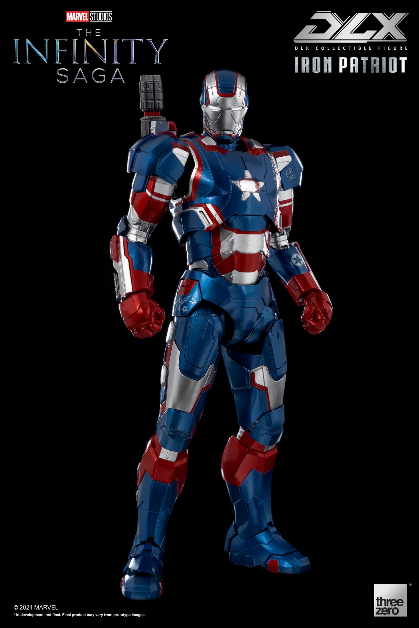 MARVEL INFINITY SAGA IRON PATRIOT DLX 1/12 SCALE AF