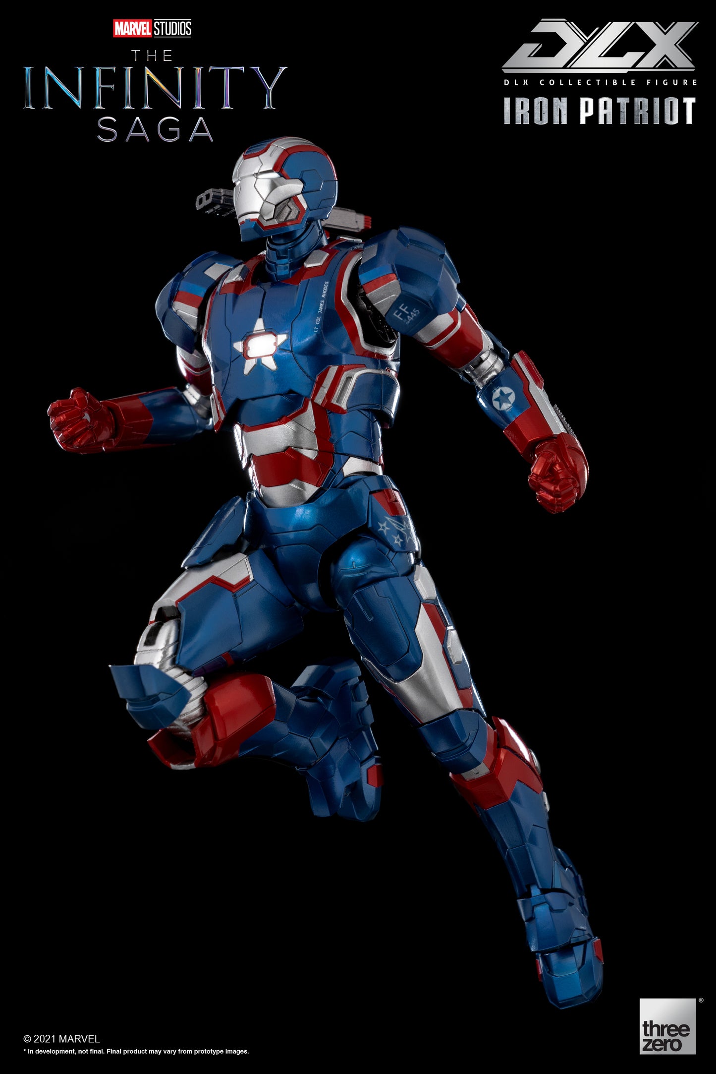 MARVEL INFINITY SAGA IRON PATRIOT DLX 1/12 SCALE AF