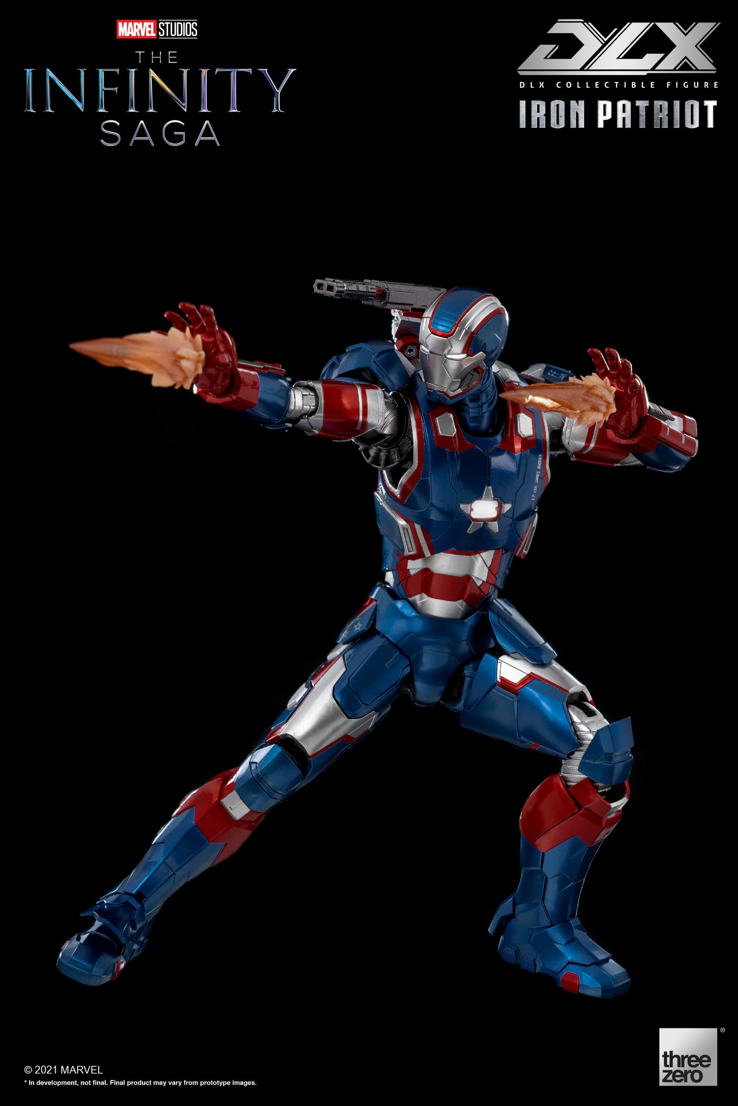 MARVEL INFINITY SAGA IRON PATRIOT DLX 1/12 SCALE AF