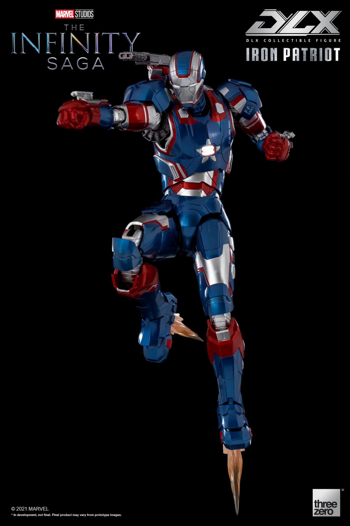 MARVEL INFINITY SAGA IRON PATRIOT DLX 1/12 SCALE AF