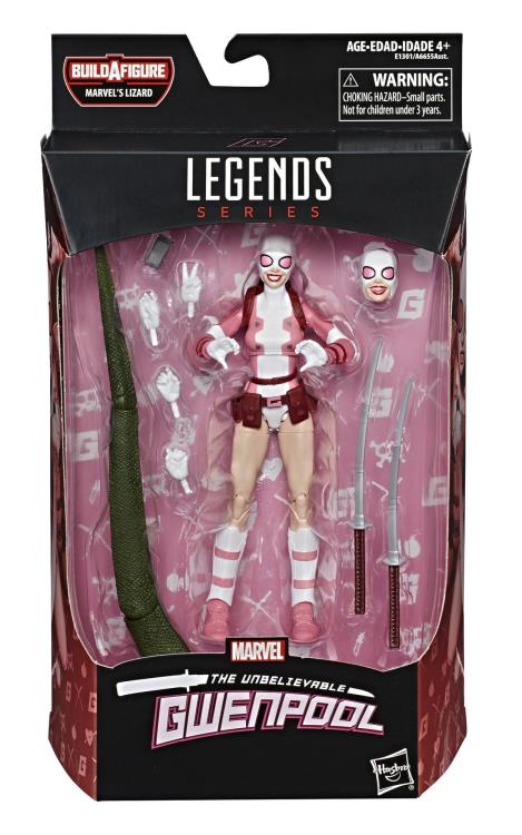 Spider-Man Marvel Legends Gwenpool (Marvel's Lizard BAF)