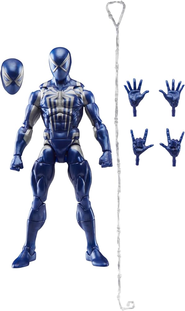 Spider-Man 2 Game-verse Legends 6in Peter Parker Anti Venom