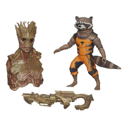 Marvel Legends Rocket Raccoon Groot Build A Figure