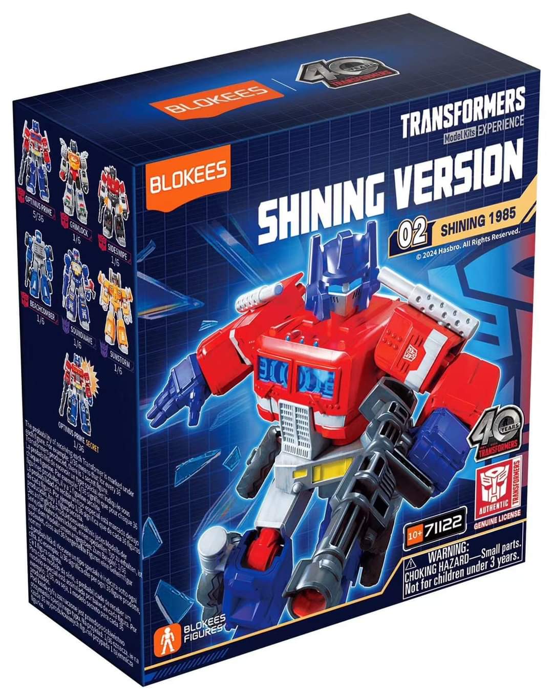 Blokees Transformers Shiny Version Wave 2 mystery box